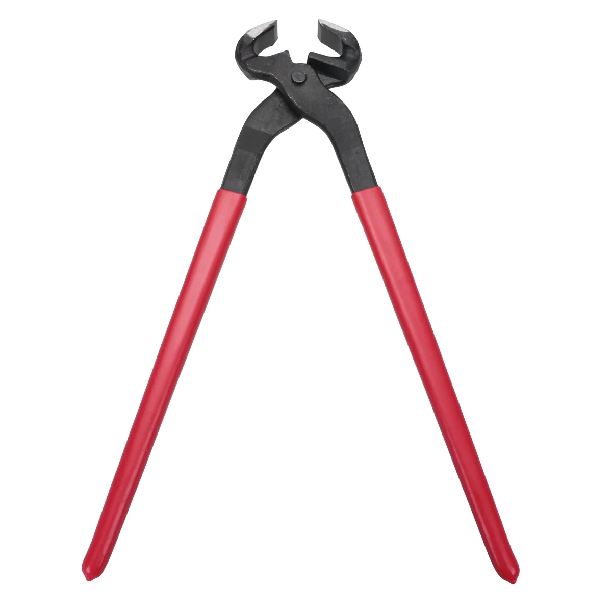 

Horseshoe Pliers Steel Clamp Tool Cleaning Side Cutters Handle Punch Leatherworking Flattening Durable Easy to Use Horses Care