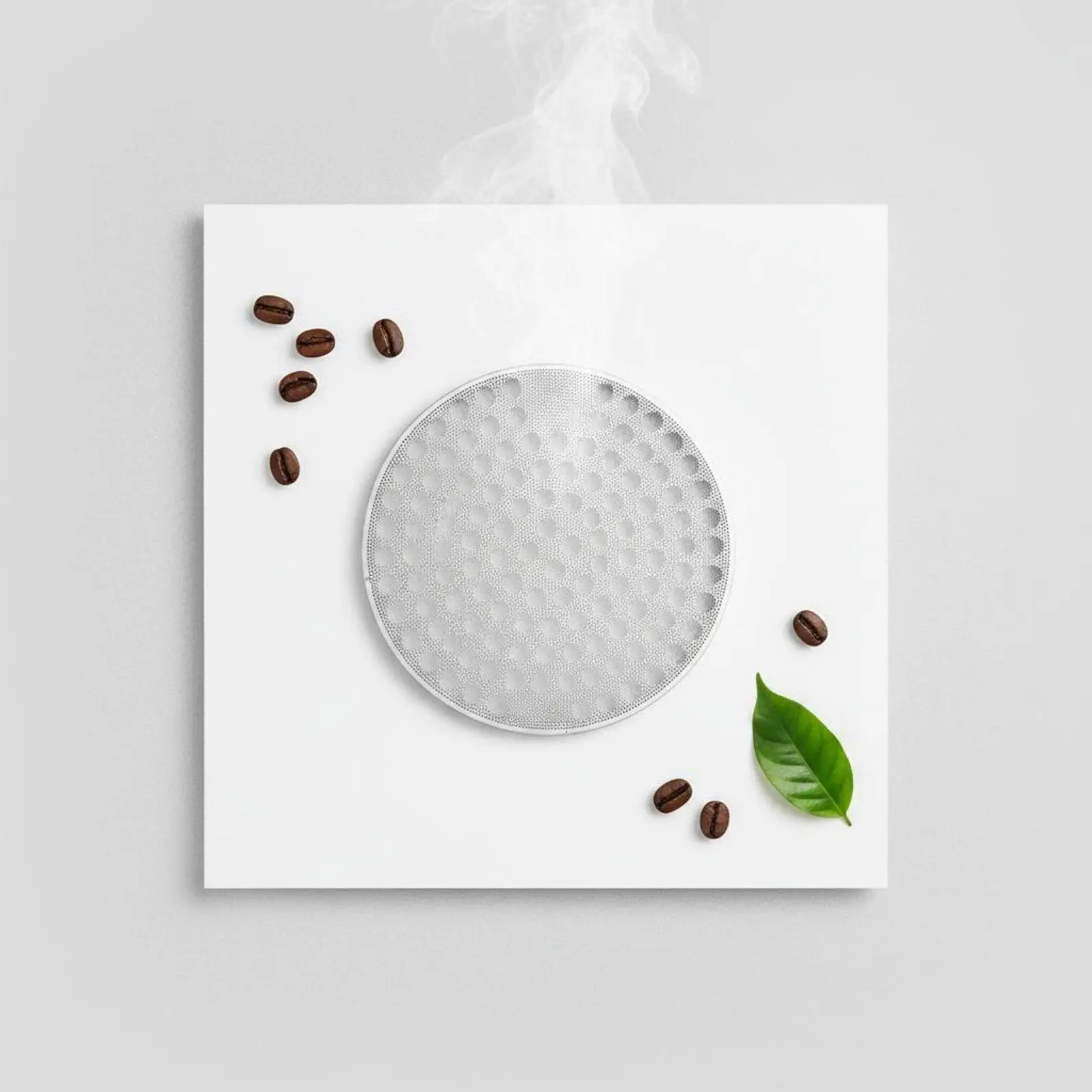 304 Stainless Steel Coffee Filter Mesh Double Weave Puck Screen for Espresso Machine Portafilter Cleaning Accessory