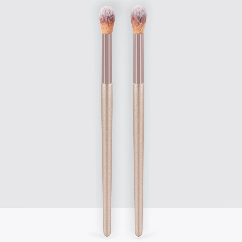 Brochas de maquillaje, 2 uds., brocha profesional para resaltar sombra de nariz, cosméticos faciales, mezcla de manchas, sombreador, Kits de belleza