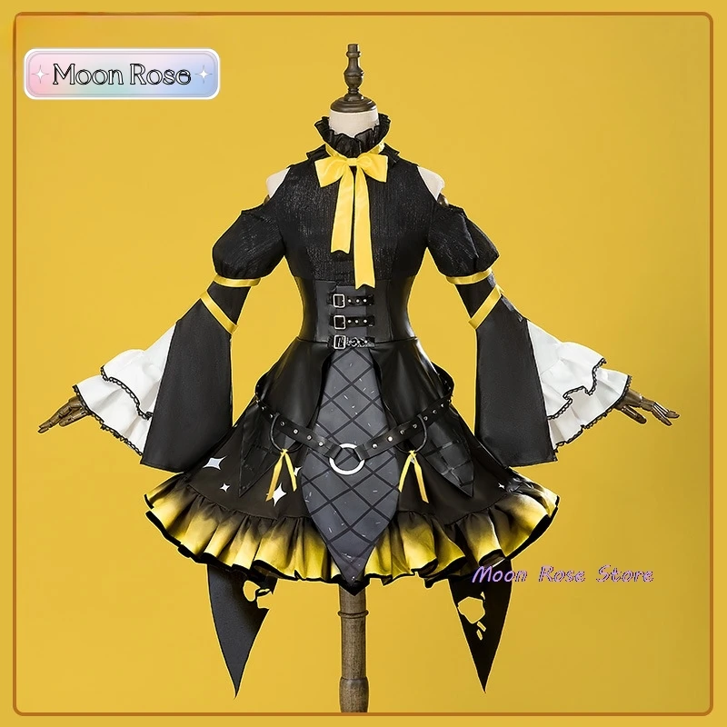 Anime Kagamine Rin Len Cosplay Costumes Halloween Costume Kcagamine Brother Sister Lolita Uniform Role Clothing Party Uniform