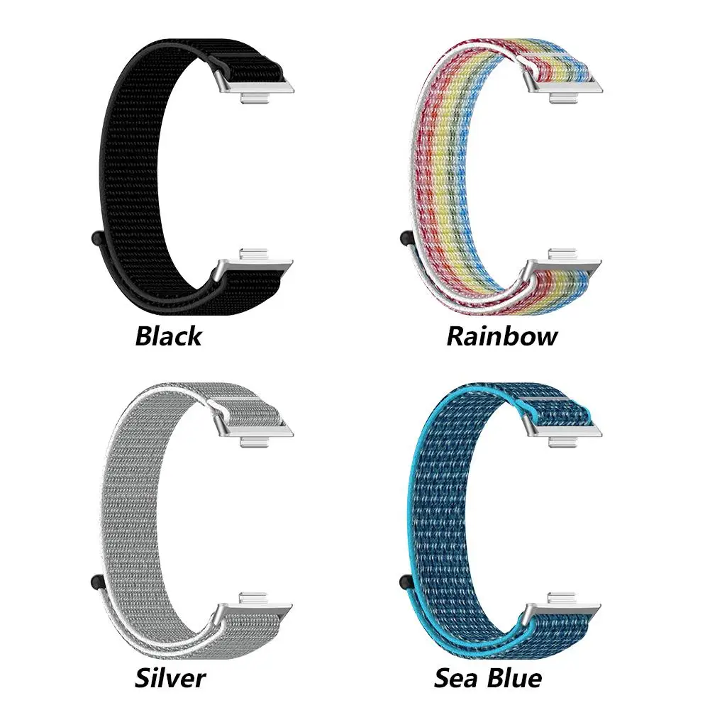 Nylon Strap Suitable For HUAWE Watch Fit3 Wear-resistant Stylish Simple Multi-color Optional Smart Watch Replacement Strap