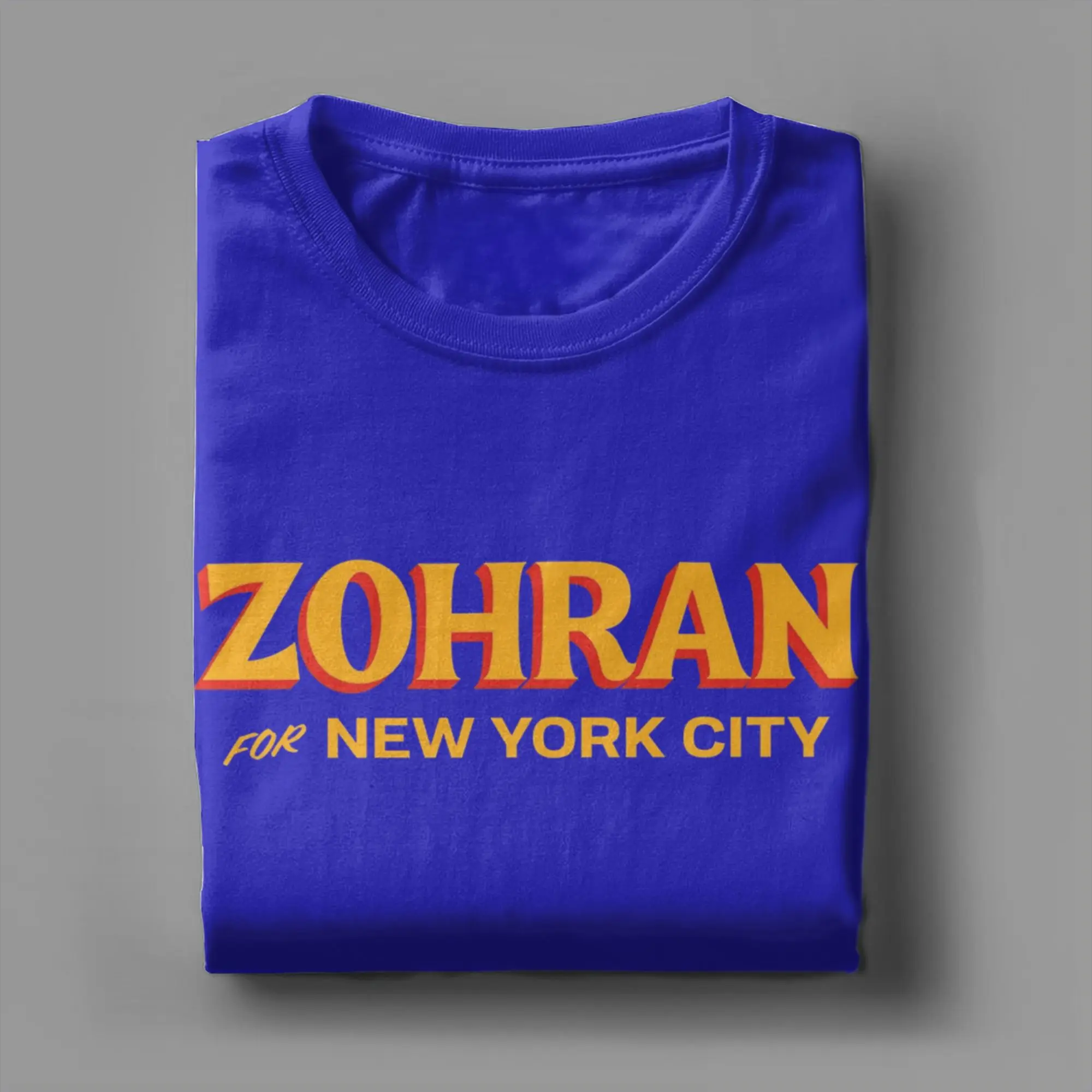 فريد Zohran Mamdani لمدينة نيويورك تي شيرت الرجال س الرقبة 100% القطن تي شيرت قصيرة الأكمام تيز ملابس مطبوعة #4