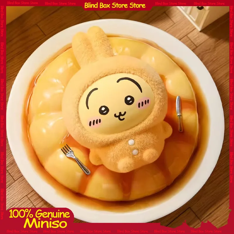 

Genuine New Chiikawa Pajamas Party Sitting Series Kawaii Pendant Toy 8-Piece Set Chiikawa Usagi Hachiware Boy Girl Holiday Gift