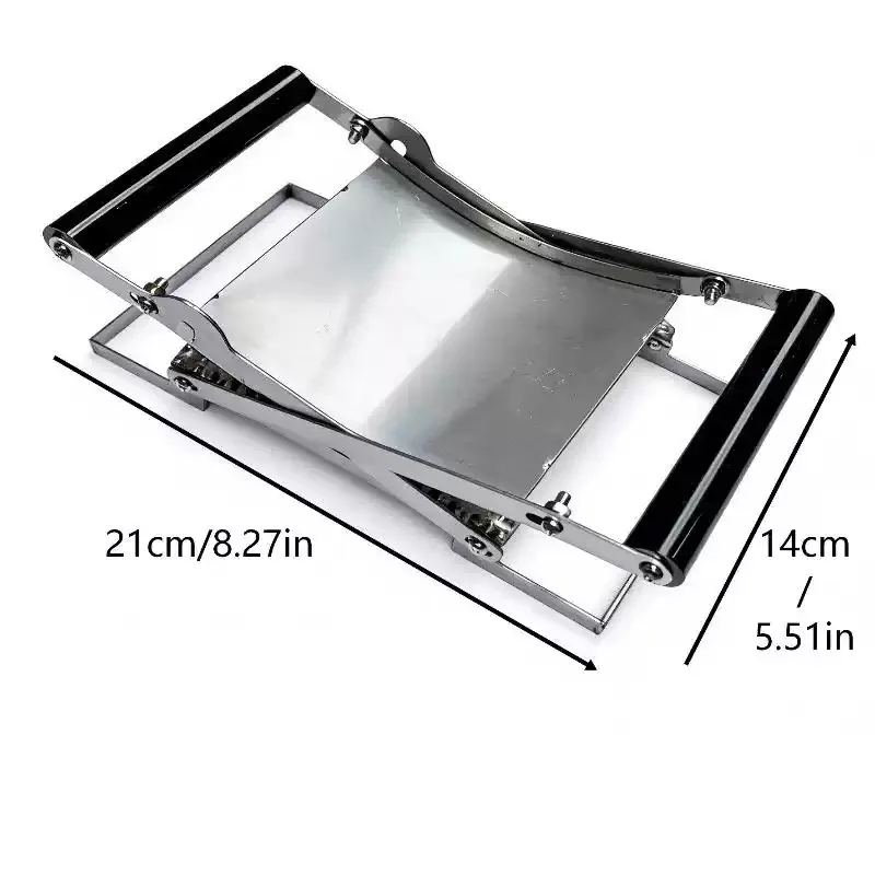 1pcs Meat Tenderizer Stainless Steel Manual Gadgets Kitchen Meat Poultry Tenderizer for Pork Chicken Beef Marinade Meal Prep