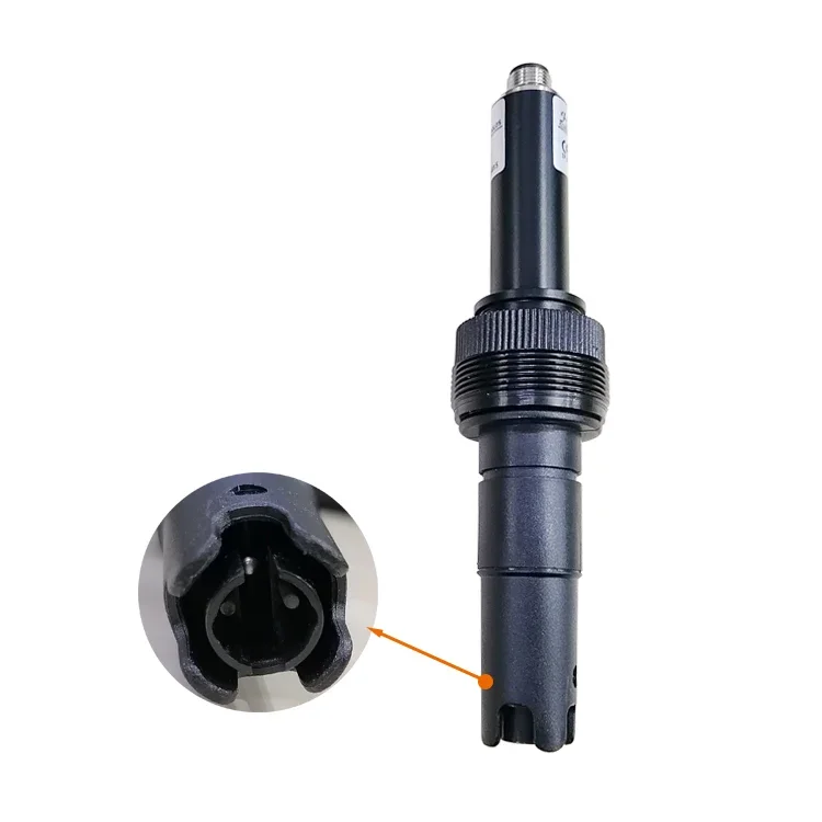 Electrical Conductivity Sensor RS485 4-20mA EC TDS Probe Online Salinity Sensor OEM IP68 Protection 2%FS Automatic Temperature