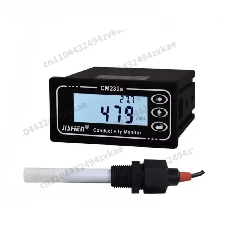 Meter Online TDS EC Instrument Pure Water Monitorwith Replaceable Conductivity ElectrodeCM-230S Conductivity