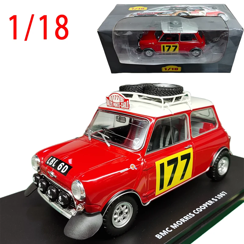 

Diecast 1/64 Scale Mini Cooper 177 Alloy Car Model Play Vehicles Toys for Boys Gift Collection Original Box