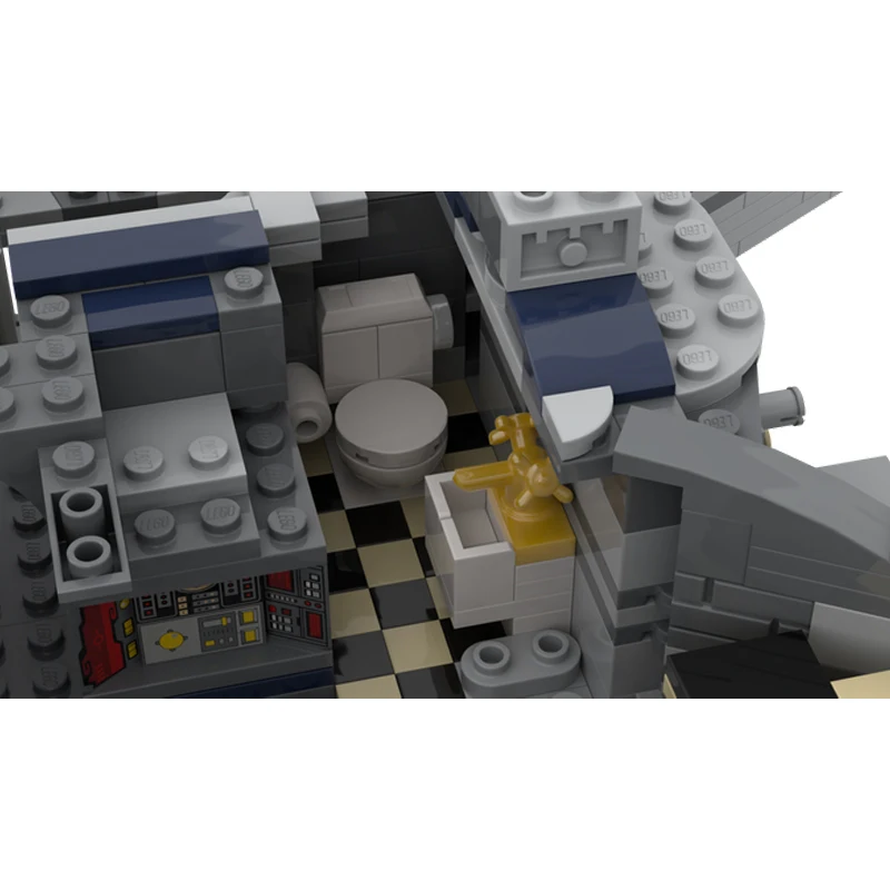 

YT-985 Transport Ship MOC Building Blocks Space Battleship Model DIY Assembly Bricks UCS Creative Display Xmas Toy Gifts 2259PCS