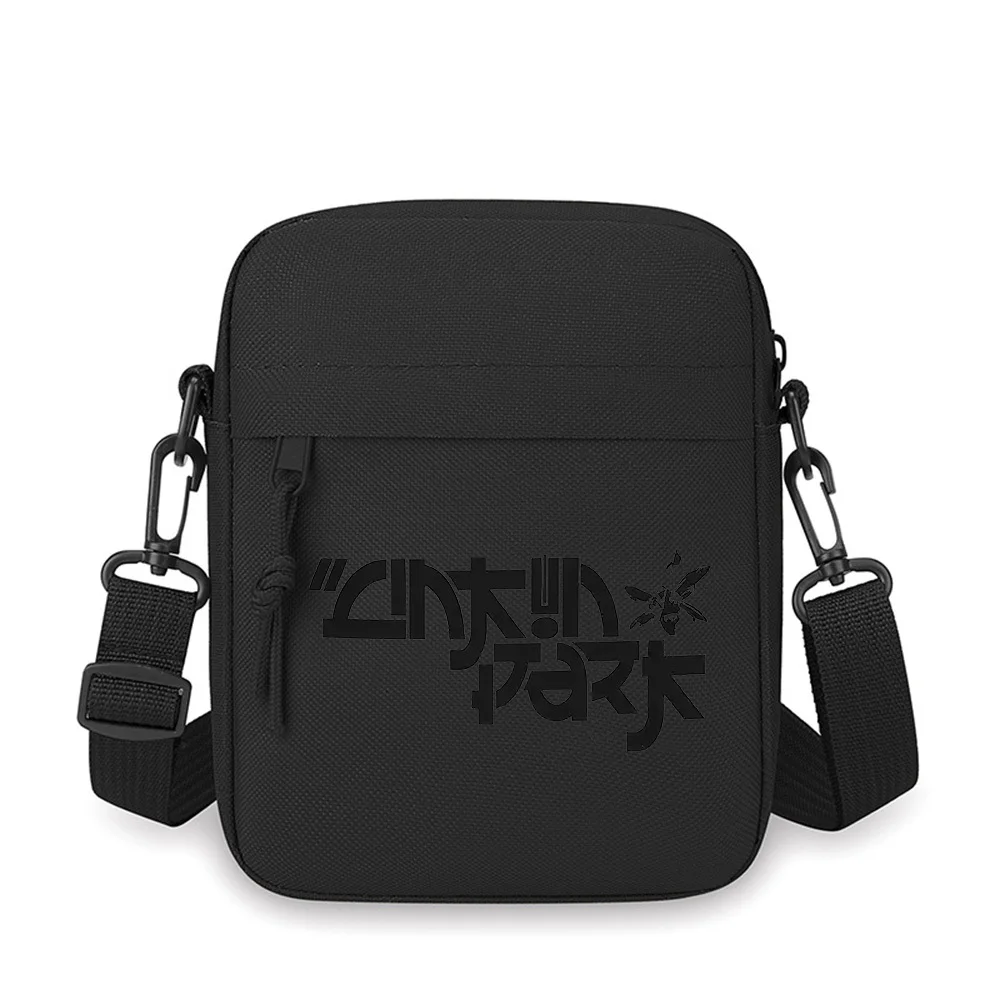 

Dark Japanese stylized characters design elements Men Crossbody Bag Single Shoulder Women Cartoon Anime Film Printing Design Uni
