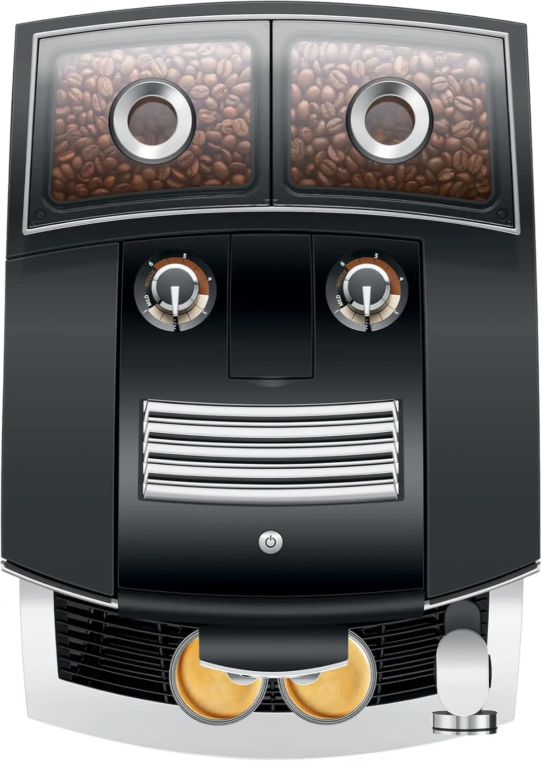 Machine à café automatique J8 twin Diamond Black 15658