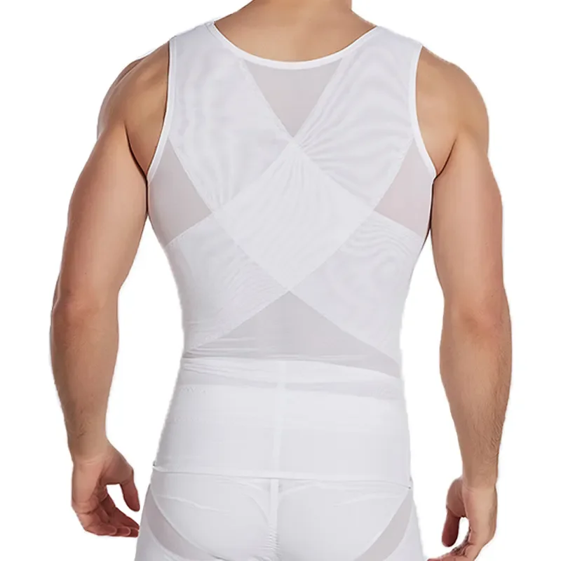 Vêtements de Compression pour Homme, Gaine Amincissante, Corset, Entraîneur de Taille