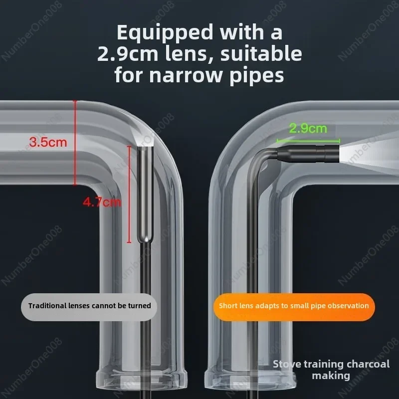 

Endoscope High Definition Automobile Maintenance Inspection Sewer Industry High Definition Waterproof Visual Probe Endoscope