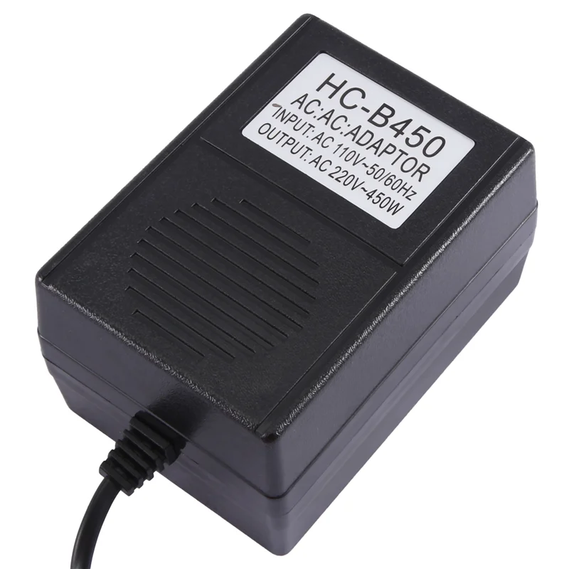 HFES 110 В до 220 В 450 Вт Трансформатор кислородного концентратора Преобразователь с адаптером питания Вилка стандарта США Простой в использовании