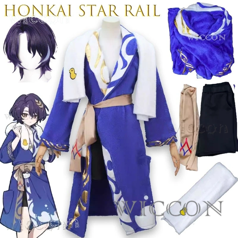 Disfraz de Adulto, Dr. Ratio, Niños, Honkai Star Rail, Bata de Dormitorio, Pijama, Disfraces de Cosplay, Conjunto Completo, Anime, Halloween, Carnaval
