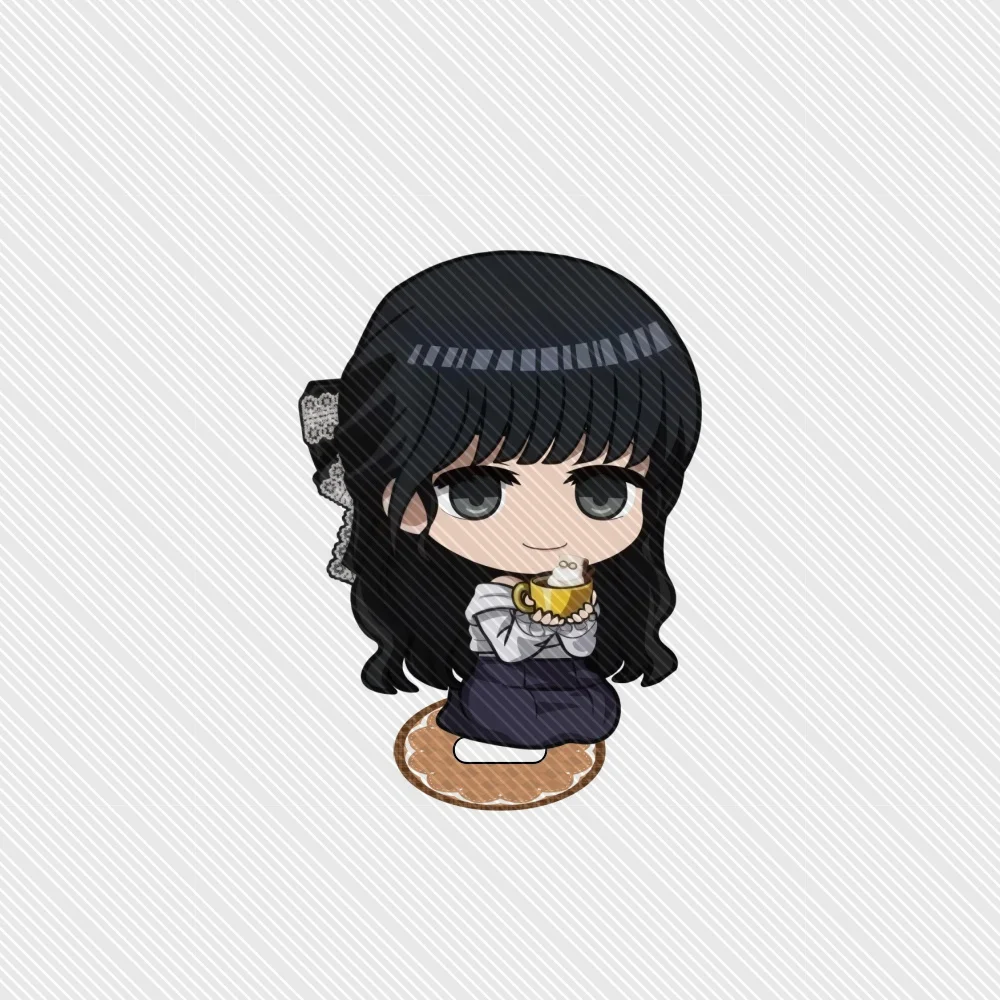 10cm Anime Sakamoto Days Acrylic Keychain Stand Tarou Sakamoto Shin Asakura Peripheral ornaments，Friend Christmas Gifts