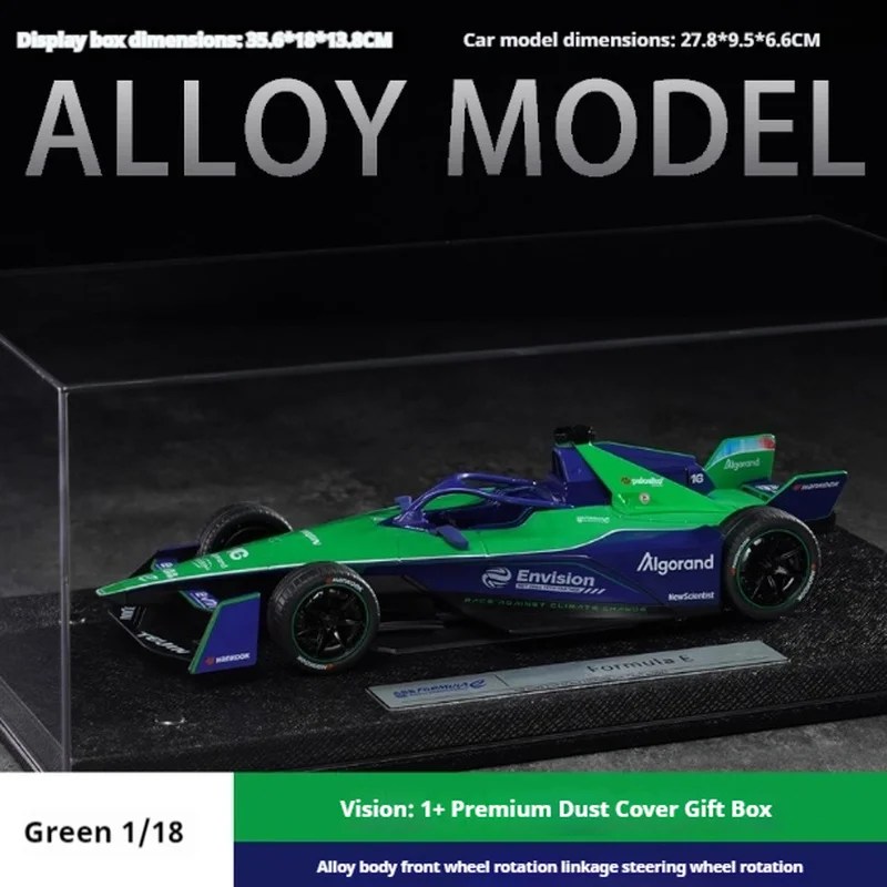 Tsc carte de vitesse 1:18 Aston Martin F1 voiture de course en alliage modèle de Simulation de voiture ornement de bureau recueillir modèle de voiture cadeau pour homme