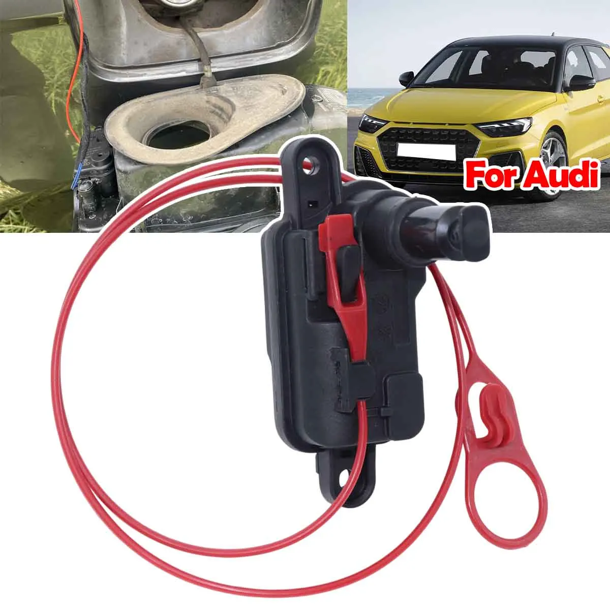 For Audi A1 A3 A4 A5 A6 Car Gas Cap Door Lock Actuator Enhanced Security Waterproof Sealed Motor Replace 8V0862153A 8V0862159A