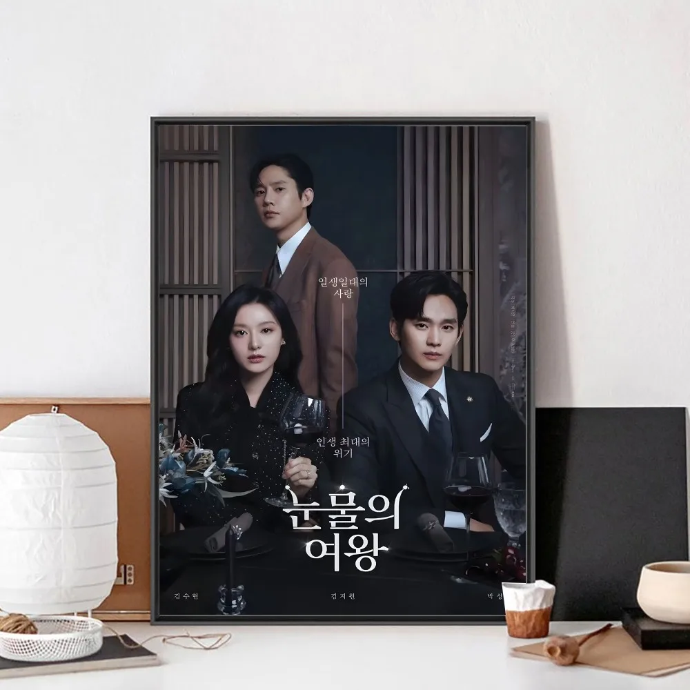 Korean Drama Queen Of Tears Poster No Framed Poster Kraft Club Bar Paper Vintage Poster Wall Art Painting Bedroom Study Stickers