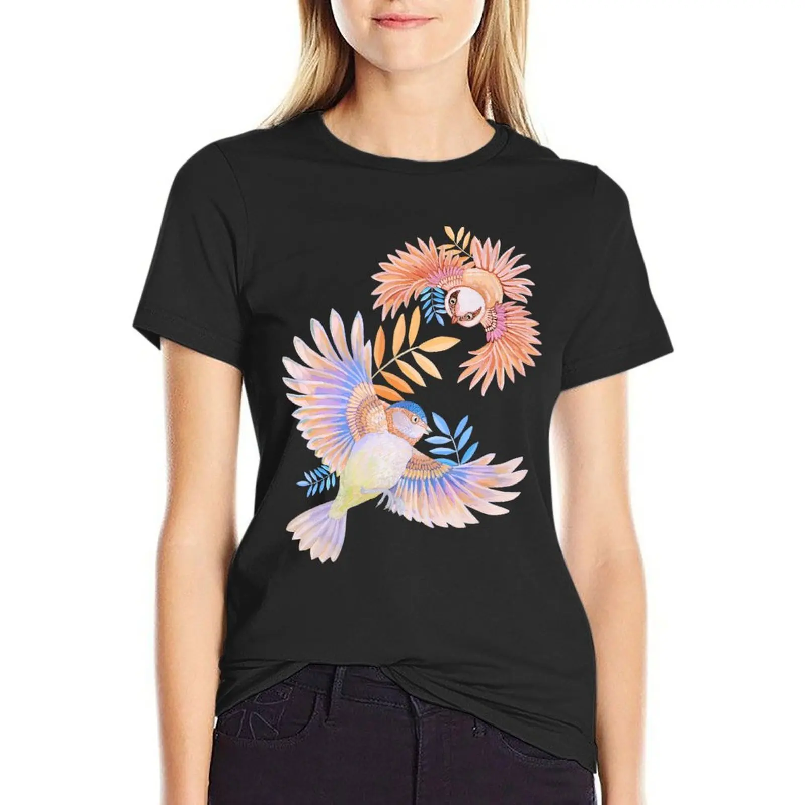 Birds of Paradise T-Shirt kawaii clothes shirts graphic tees anime clothes vintage clothes new edition t shirts for Women