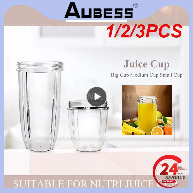 1/2/3PCS Juicer Cup Mug Clear Replacement For NutriBullet Nutri Juicer Keep The Food Bring Delicious And Healthy