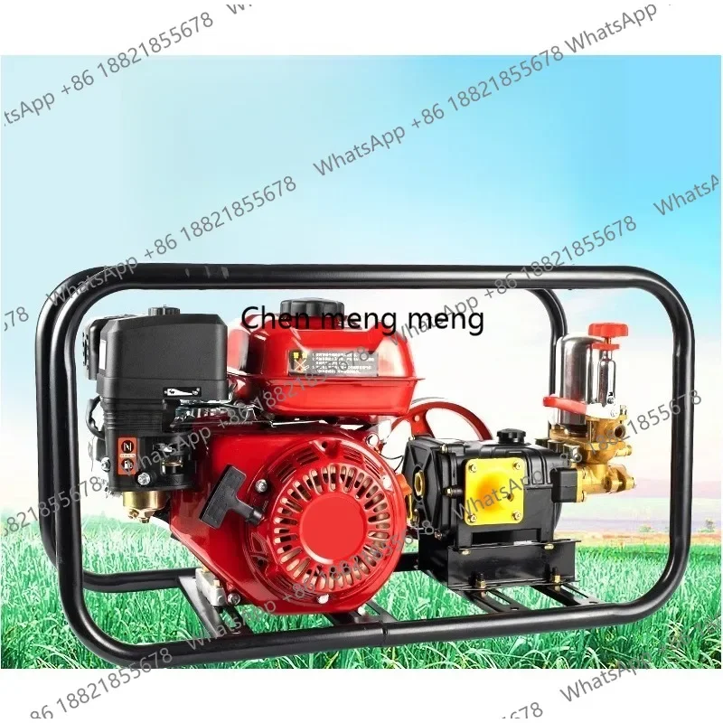 A55 Garden sprayer high pressure agricultural four-stroke stretcher type three-cylinder pump spray machine