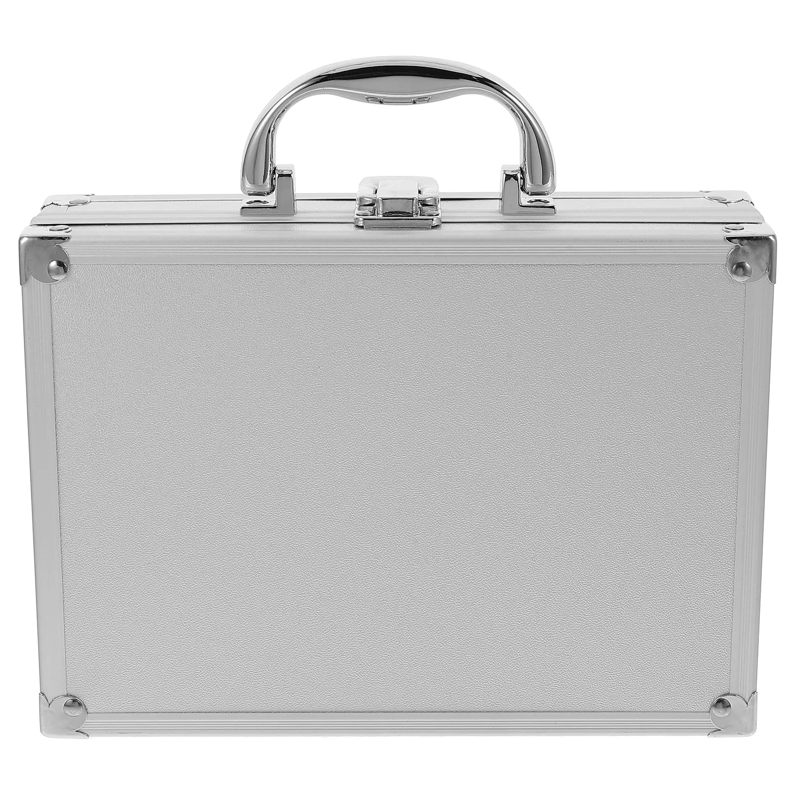 Aluminum Alloy Toolbox Multi Functional Portable Lightweight Handheld Tools Organizer Small Capacity Carrying Storage Box
