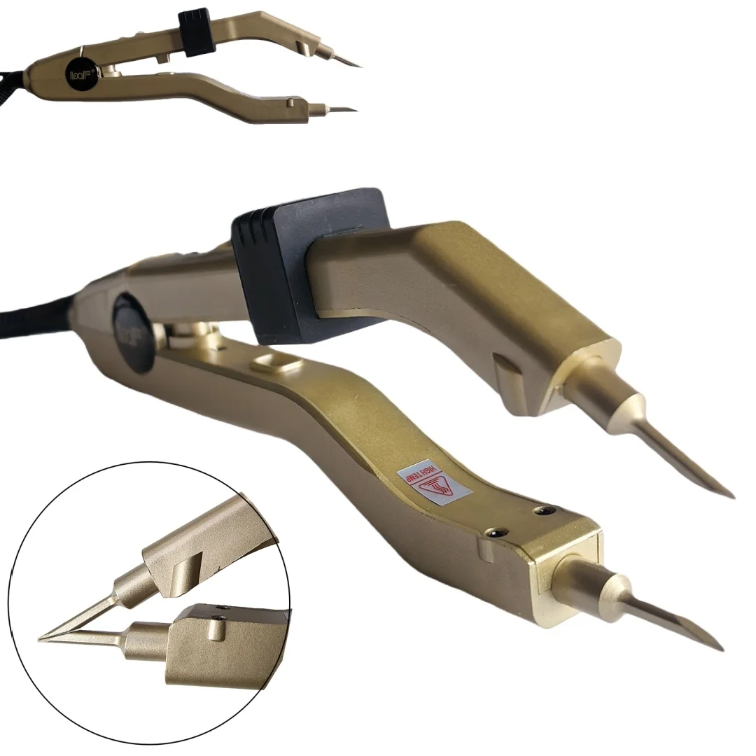 2026 LOOF New 609C gold tip Heat Hair Connector KIT high Temperature Controllable Heat Iron fast hot iron Keratin Bonding Tools