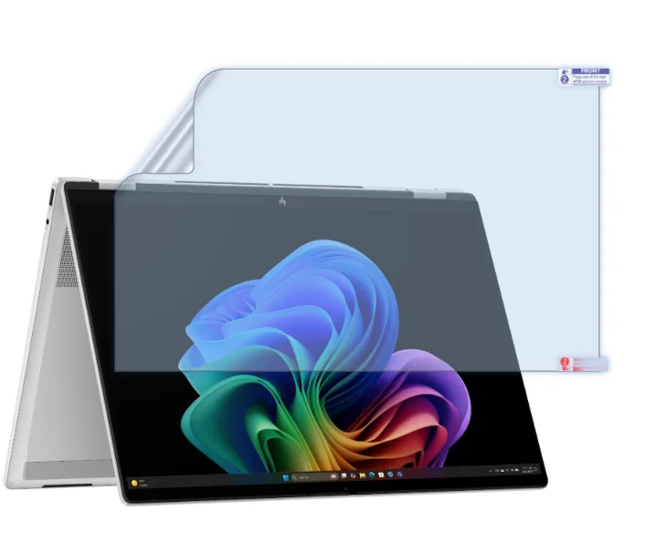 

2 шт. прозрачная/матовая защитная пленка для экрана HP OmniBook X Flip LaptopNGAl 16 дюймов 2025 16-as0023dx 16-as0047nr 16-as