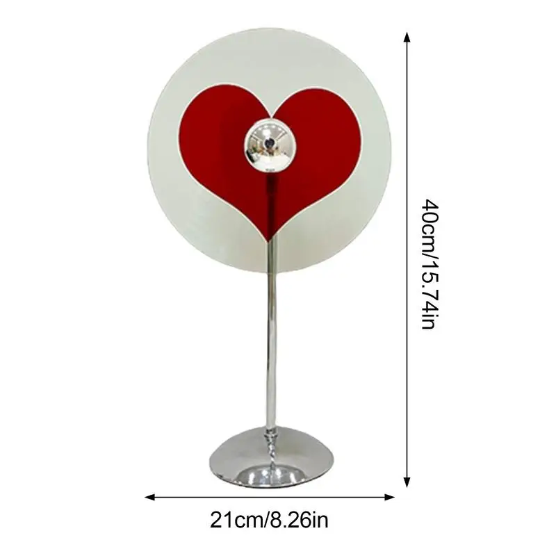 Heart Lamp LED Night Lamp Heart 180 Rotating Desk Lamp Room Decor Bar Atmosphere Light For Weddings Valentine\'s Day Photo Props