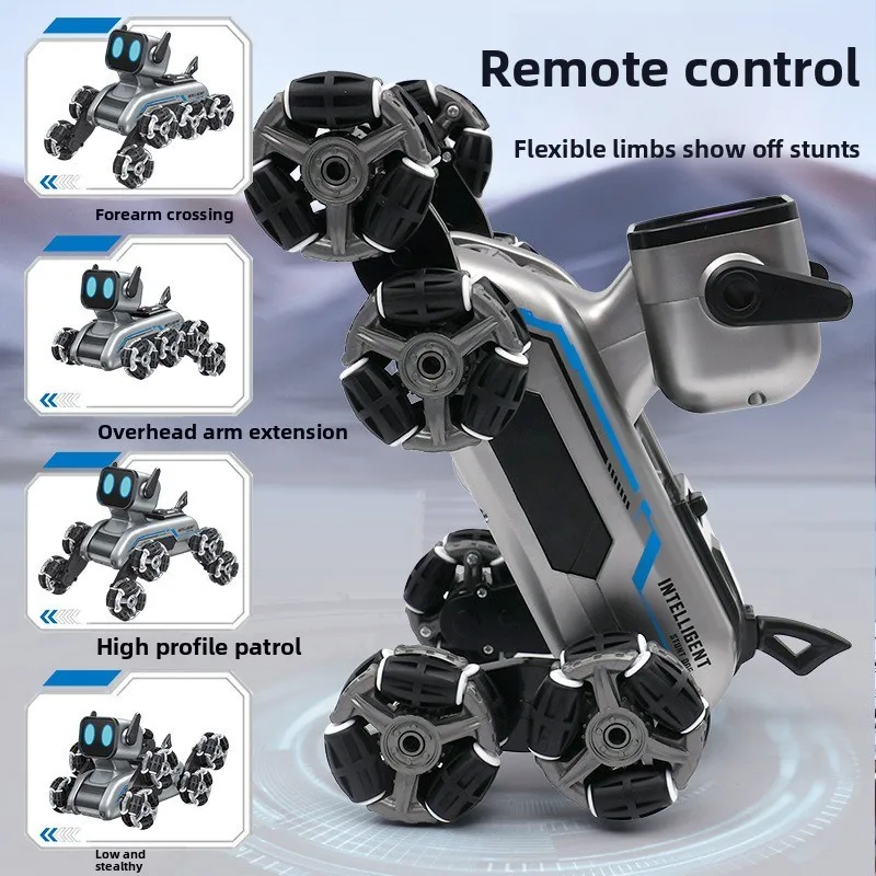 

Children's mechanical dog toy electric remote control gesture induction deformation swing arm climbing intelligence