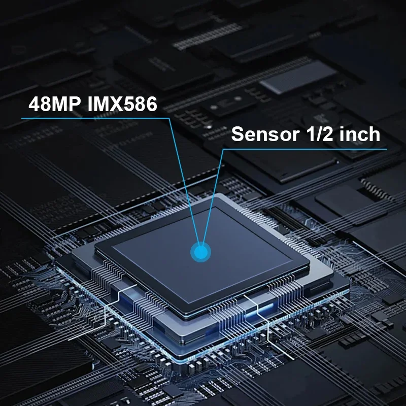 New 5600 48MP Imx586 12mm Distortionless 30deg CMOS 1/2 Inch 8000x6000  for Face Recognition UVC Free Driver USB Mini Camera