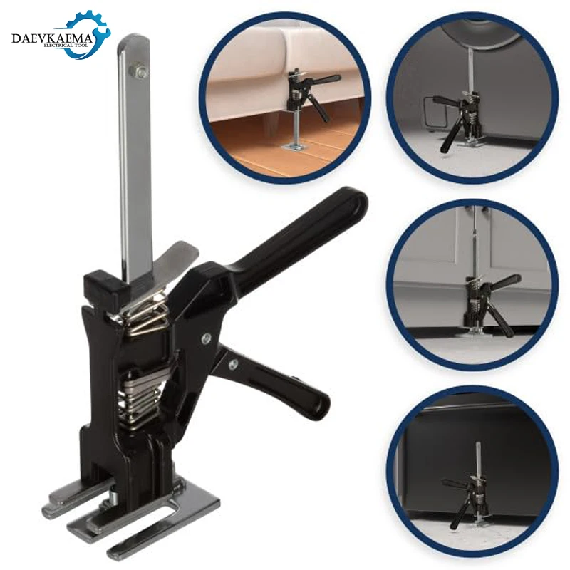 Hand Lifting Tool Labor-Saving Arm Jack Tile Height Adjuster Cabinet Board Lifter for Door Panel Drywall Lifting