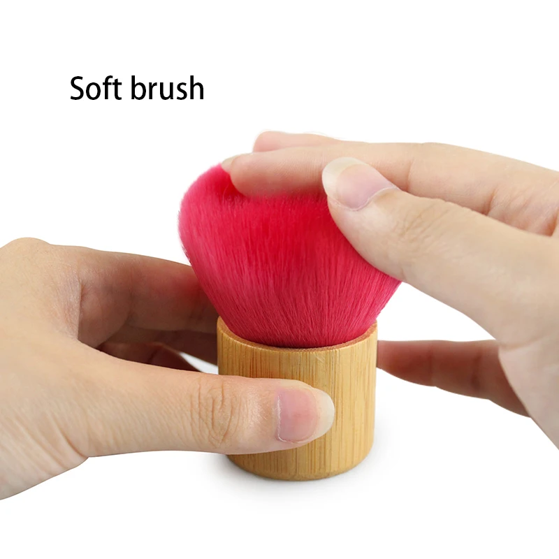 فرشاة تنظيف مسجل الفينيل، فرشاة تنظيف القرص الدوارة الناعمة المضادة للكهرباء الساكنة، فرشاة ناعمة لإزالة الغبار بمقبض خشبي