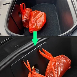 High Quality Trunk Hook Hanger Front Grocery Bag Cargo Hook Holder Hooker 2Pcs Black Car Part For Tesla Model Y