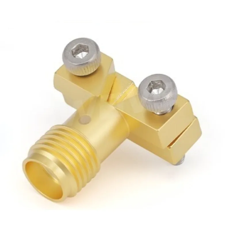 For SMA-KHD23 RF Coaxial Connector PCB Edge Splint Solder-free DC-18GHz