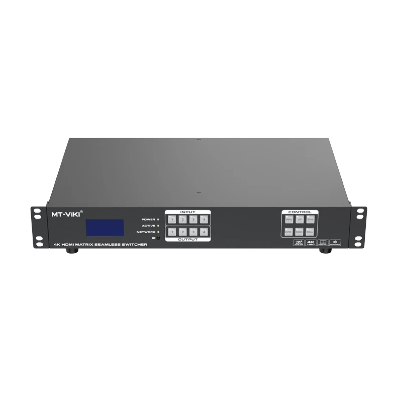 

MT-ViKI MT-HD44WF 4K * 2K 30Hz 4 in 4 out 4x4 HDMI Matrix switch с бесшовным