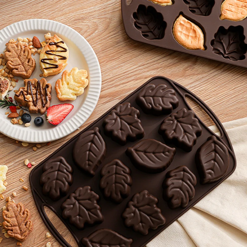 

1pcs Silicone Chocolate Mold Corn Nut Leaves Marine Life Shells Starfish Shape Silicone Cake Mold Diy Baking Decoration Mold