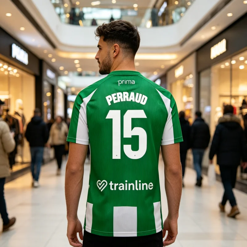 2026  Real Betis Leisure Outdoor Sports Fast Drying Breathable Adult and Children's Same Style Football T-shirt - Parent Child