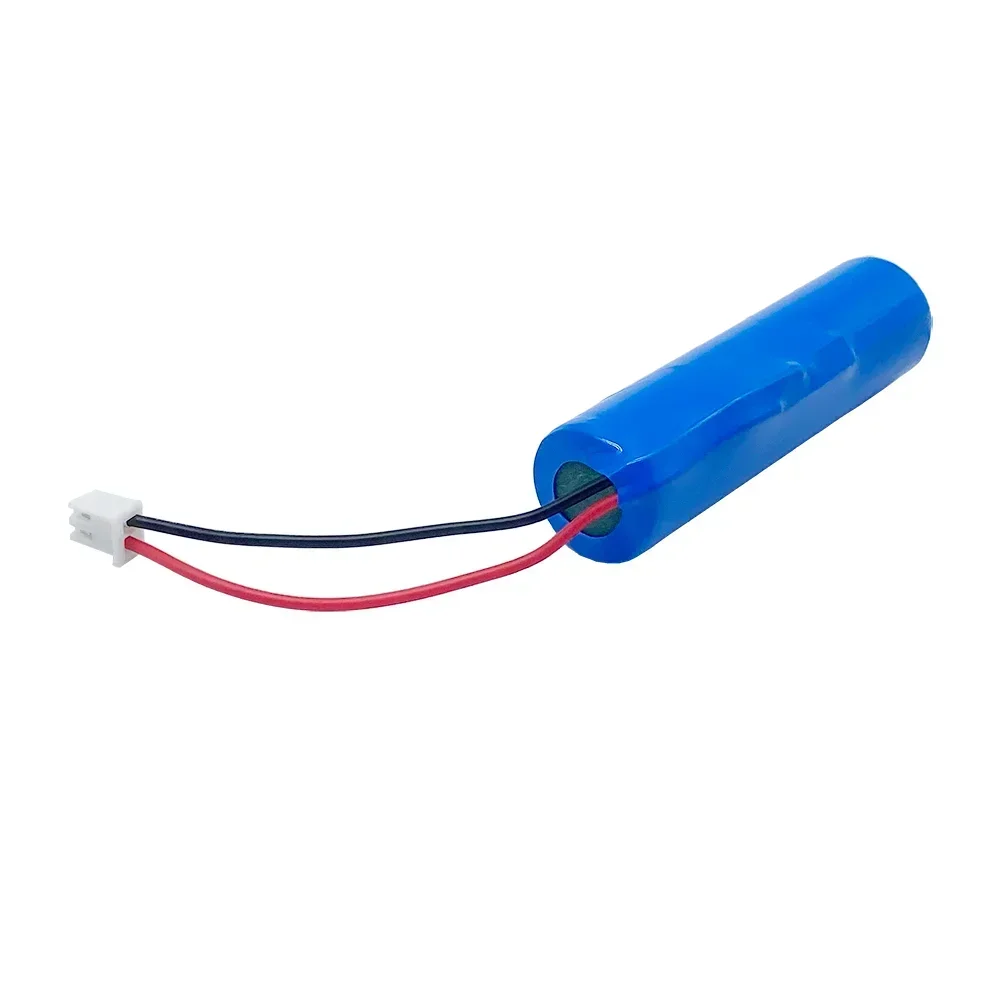 Lithium Ion Rechargeable Battery 3.7V 3800mAh 18650 with Emergency Lighting Replacement Socket XH2.54 Cable