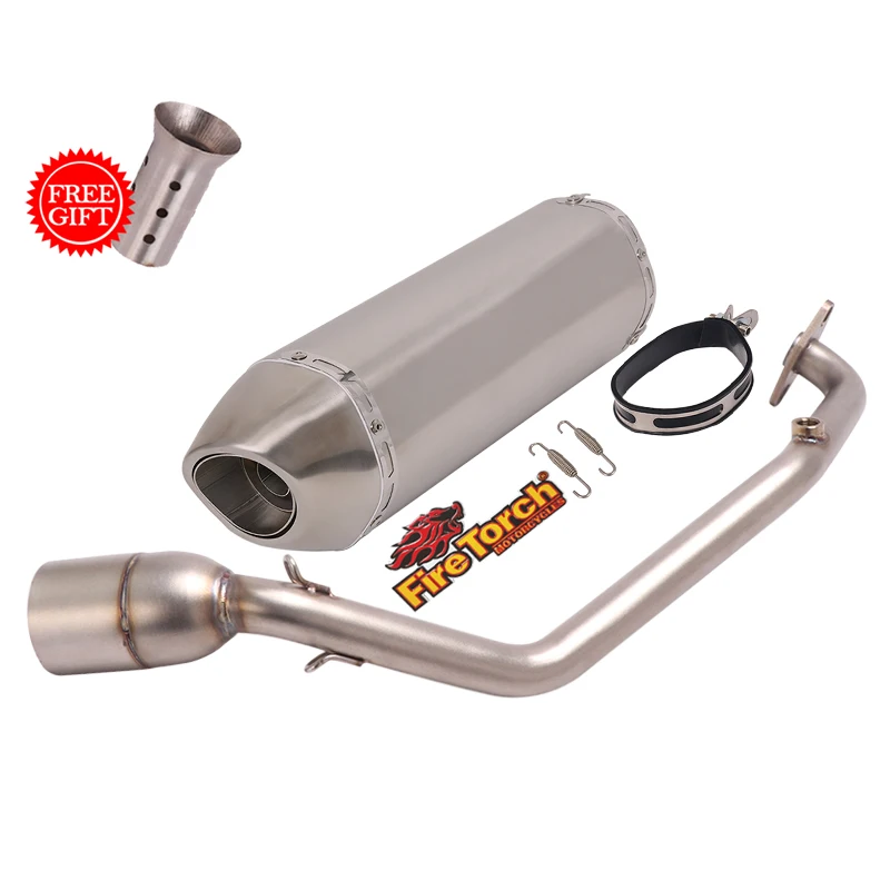 Full System For Honda PCX125 PCX150 PCX 125 150 2020 2021 2022 Motorcycle Exhaust Escape Front Link Pipe Muffler Moto DB Killer