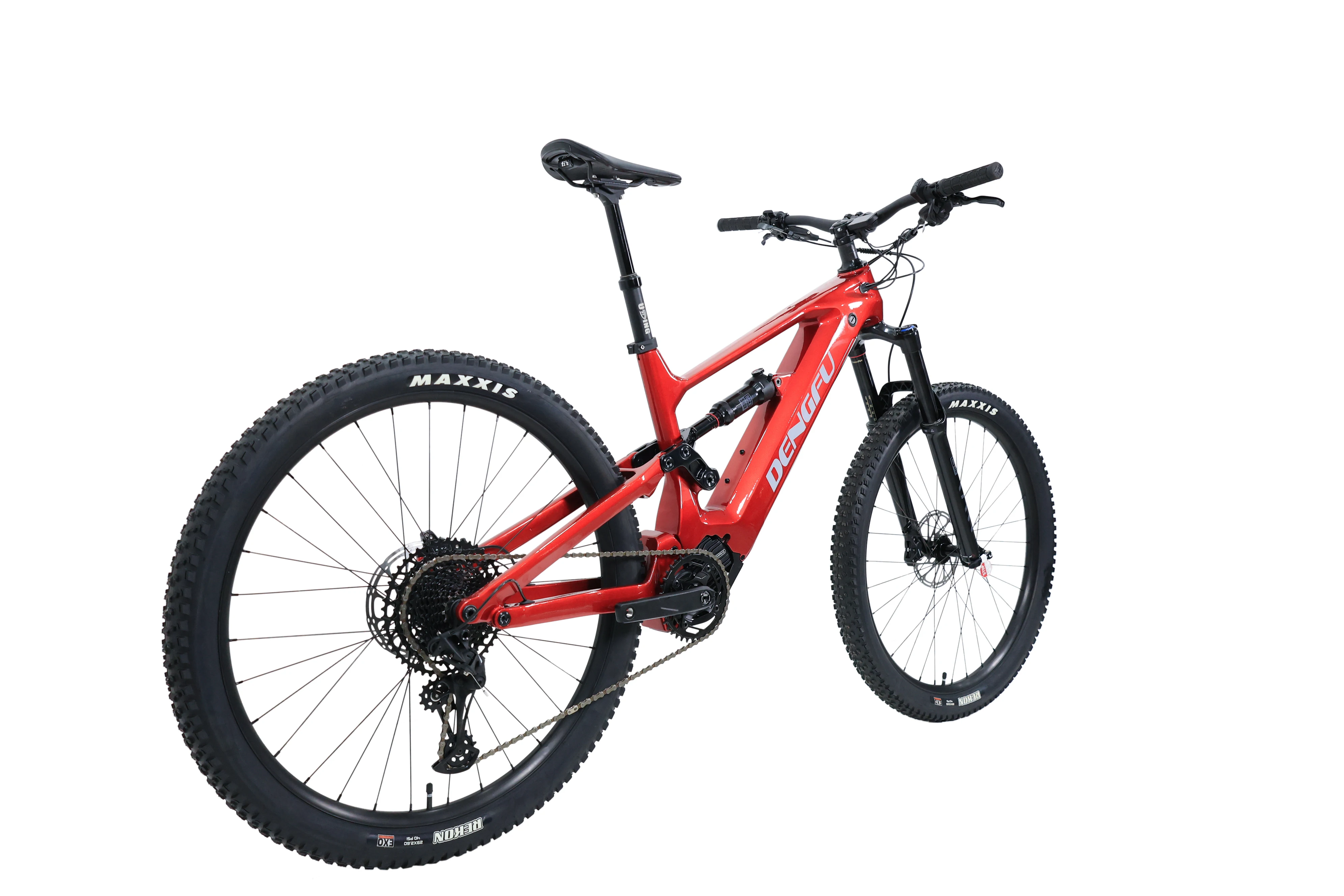 Dengfu E82 electric bike Full Suspension Mountain Bike EMTB Bafang M560 750W