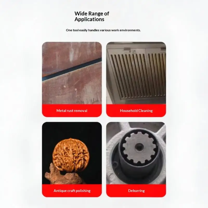 12pcs Multi Functional Cleaning Tool Brush Can Be Used For Removing Rust From Metal Household Cleaning Polishing And Deburring