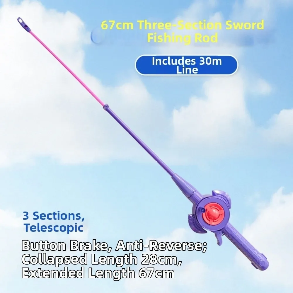 New PE 3D Rotating Kite with Kites Line Colorful Fish Kids Spinning Wheel Kites Sports Game Garden Flying Toy for Children