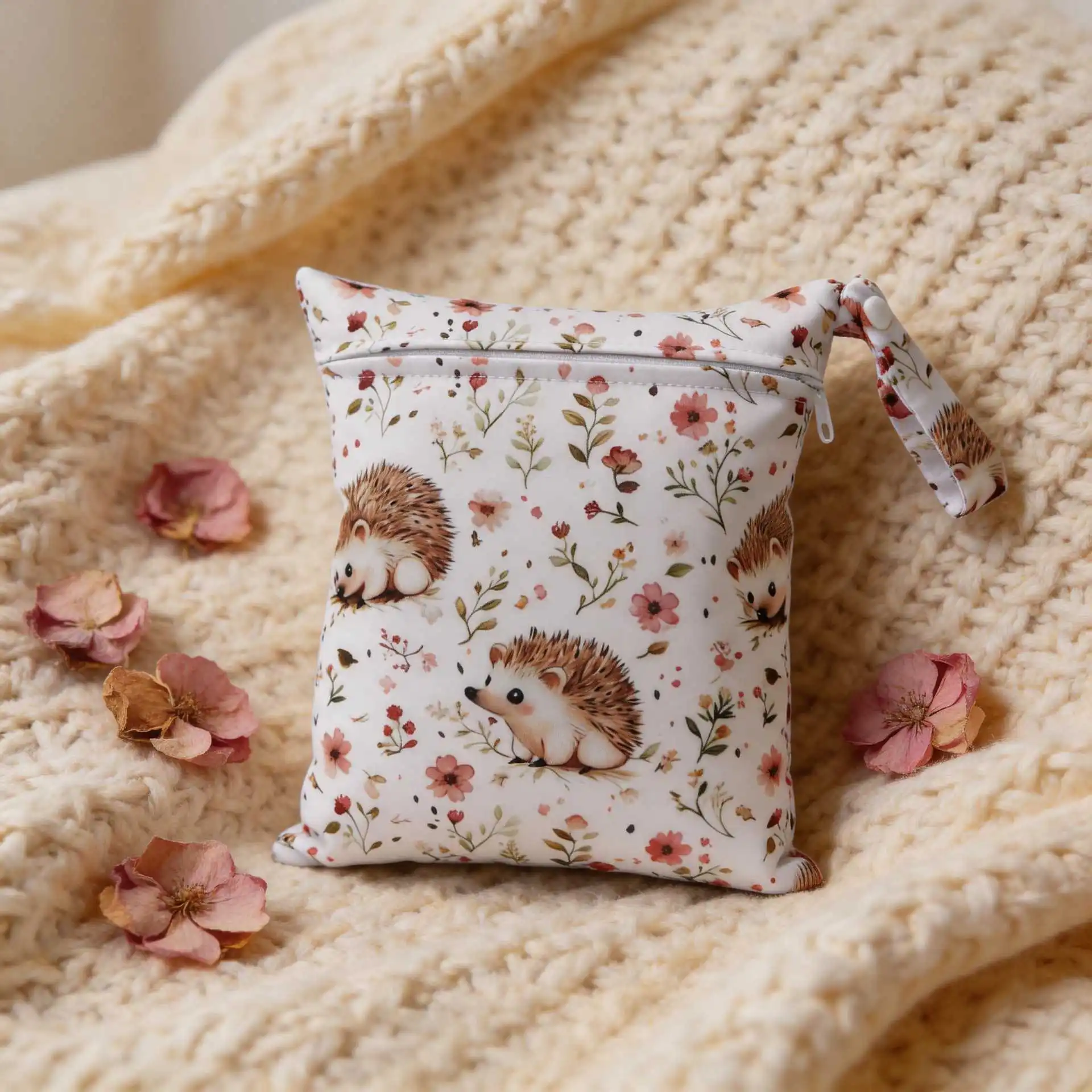 New Print pattern NEW Size: 20*25CM Wetbags Washable Reusable Cloth diaper Nappies Bags Waterproof Swim Sport Travel Carry bag
