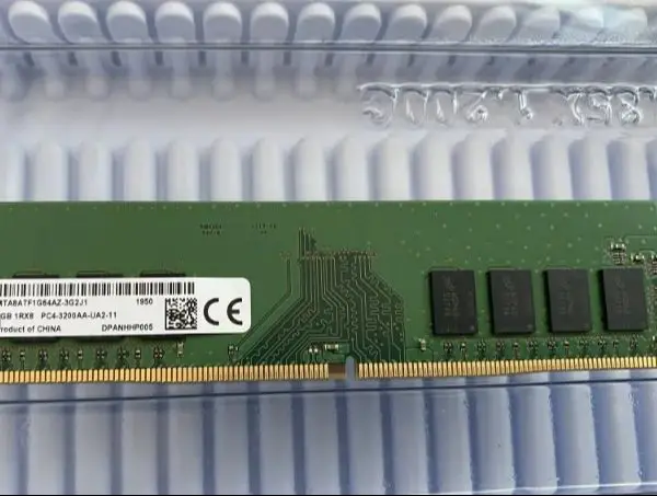 1pcs for MTA8ATF1G64AZ-3G2J1 DDR4 8G 1RX16 3200AA UDIMM desktop memory