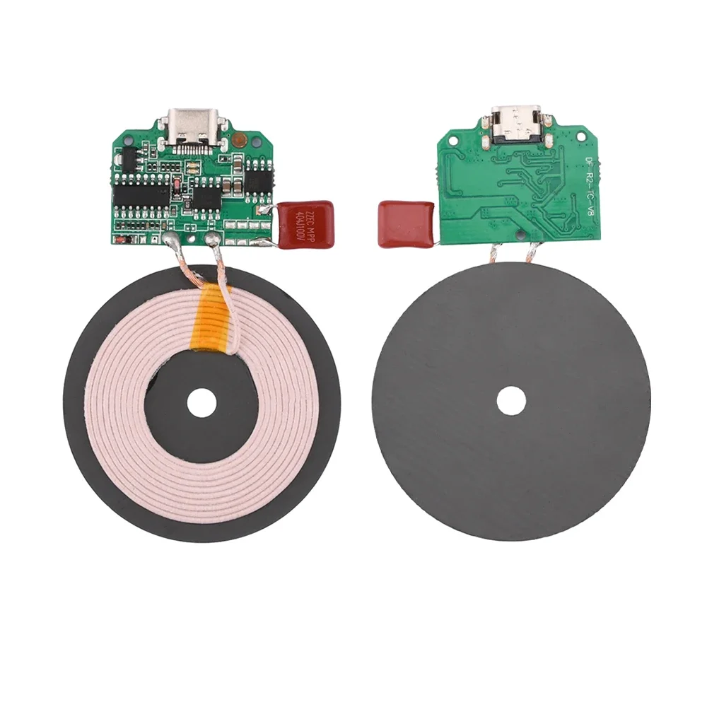 Modul Pengisi Daya Nirkabel Ponsel Motherboard Pengisi Daya Cepat 5-15W Modul PCBA Papan Pengisi Daya Nirkabel Pengisian Daya Cepat 12V