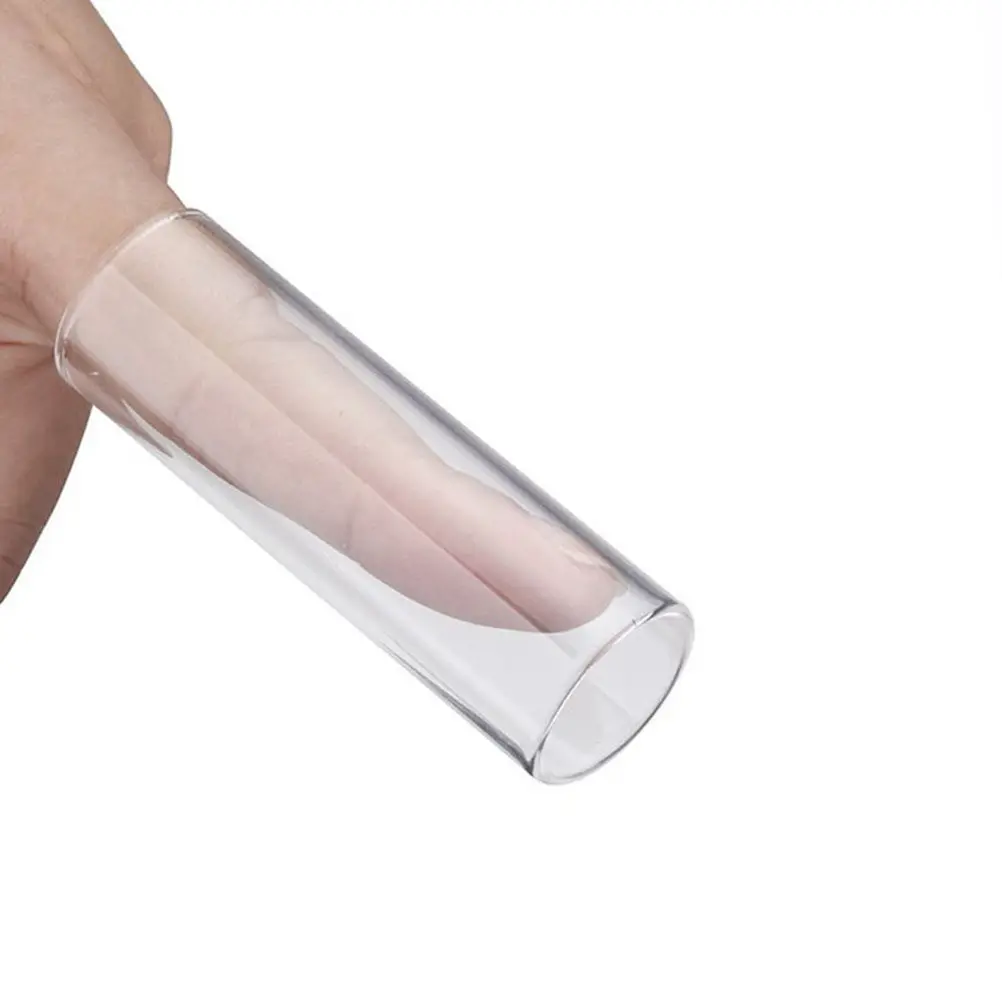 Medium Bottleneck Glass Guitar Slide Premium Heat Treated Annealed Glass Skin Friendly Smooth Gliding Surface Enhances Middle