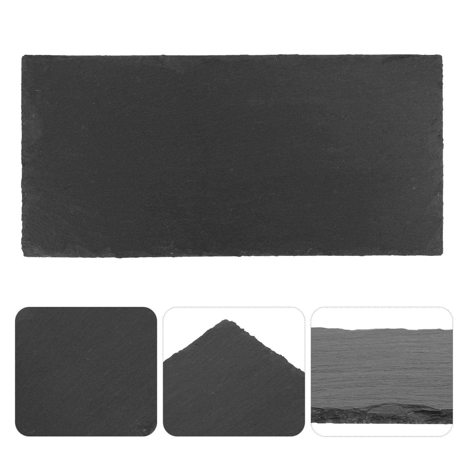 

Reptile Feeding Plate Natural Stone Food Basin for Turtle Tortoise Lizard Gecko Snake Resting and Dining Decorative Aquarium