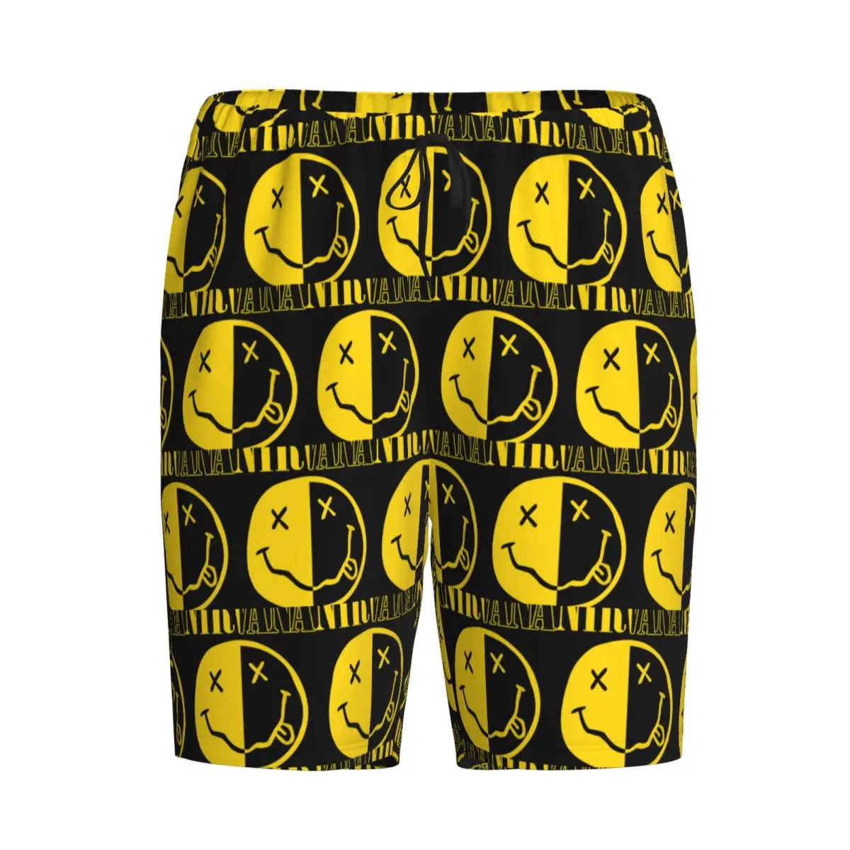 

Custom Nirvanas One Sided Smile Classic Shorts Sleeping Pants Men Pajama Pants Lounge Sleep Sleepwear Bottoms
