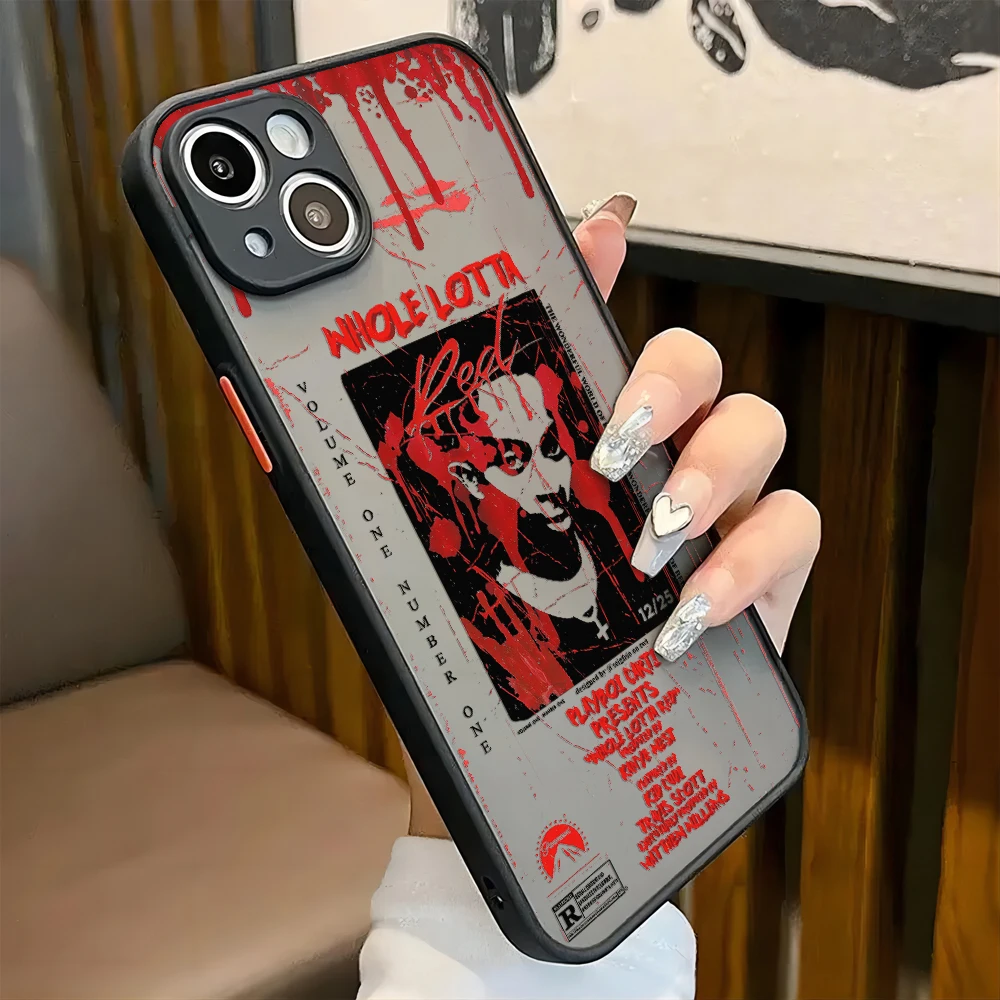 Playboi Carti Rapper Phone Case For iPhone 15 14 13 12 11 Mini Pro Max X XR XSMax 7 8 Plus New Hot Matte Transparent Back Cover